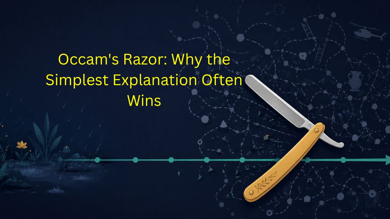 Occam&rsquo;s Razor: Why the Simplest Explanation Often Wins