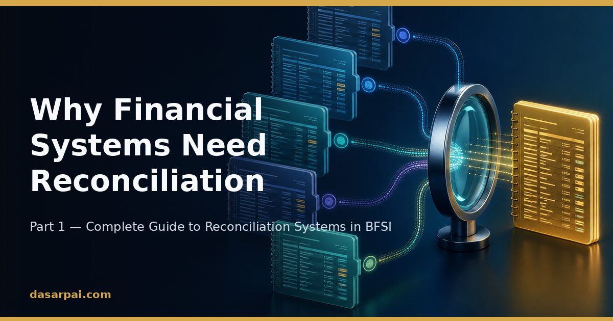 Why Financial Systems Need Reconciliation